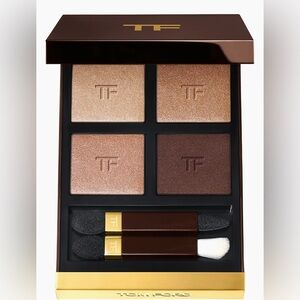 New in Box Tom Ford Eye Color Quad Eyeshadow Palette in Peach Glamour Full Size